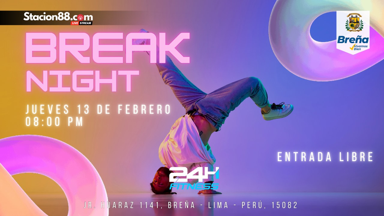 Break dance night dome
